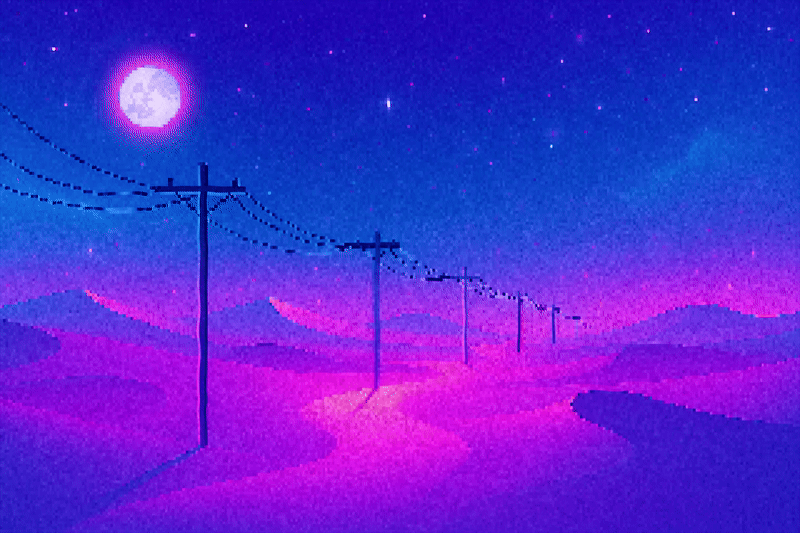 Night Desert